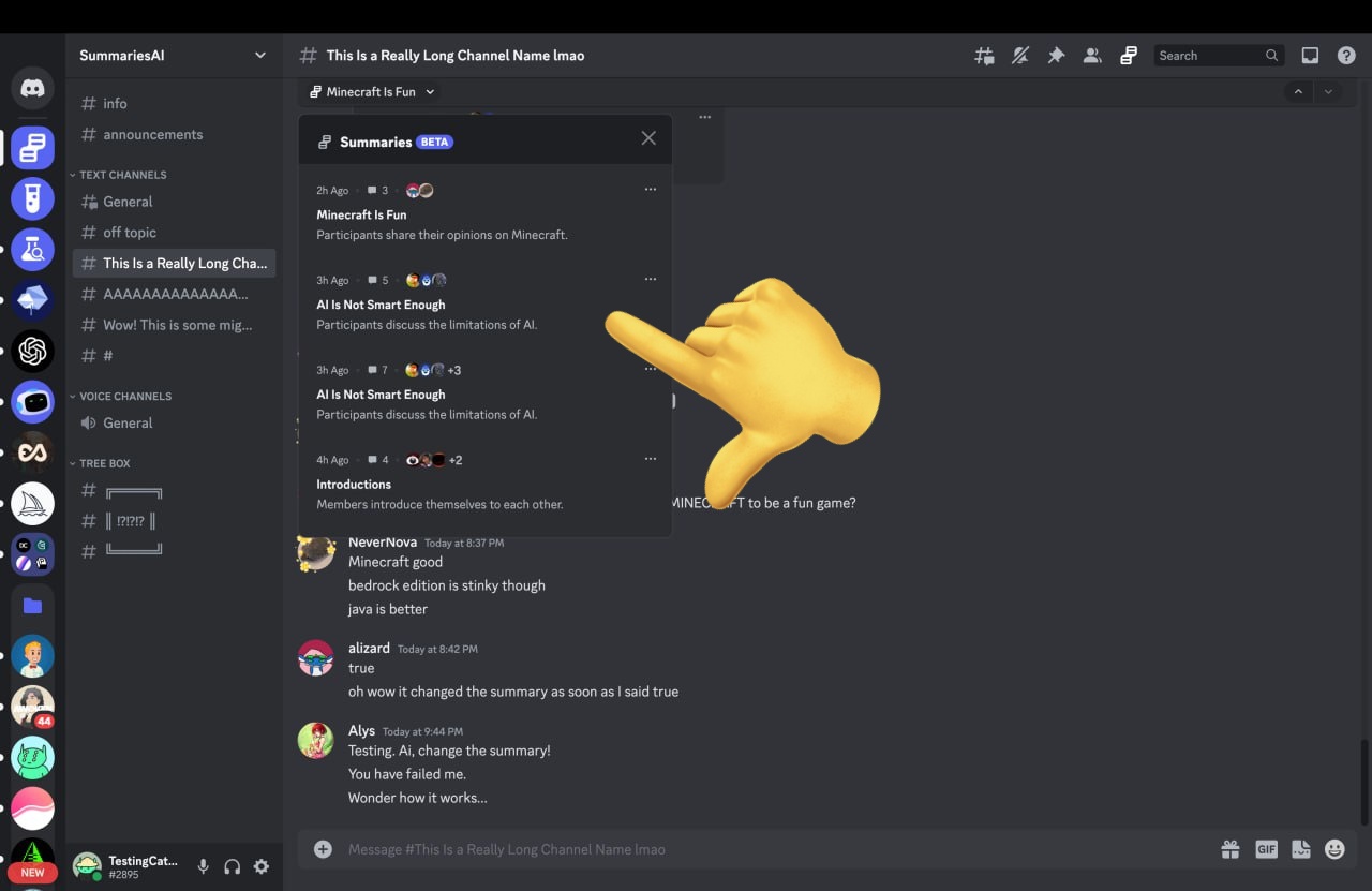 Discord Tests New AI-Powered Chat Summaries Feature