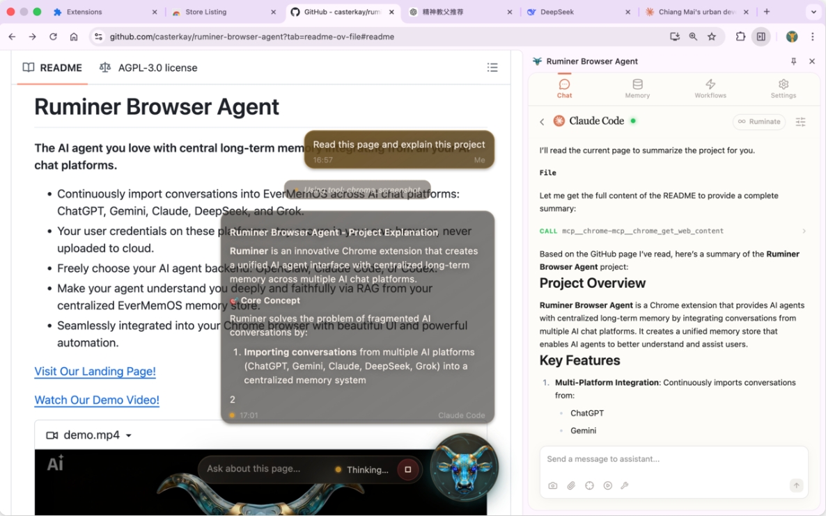Chrome Extension Syncs Multi-Platform AI Conversations