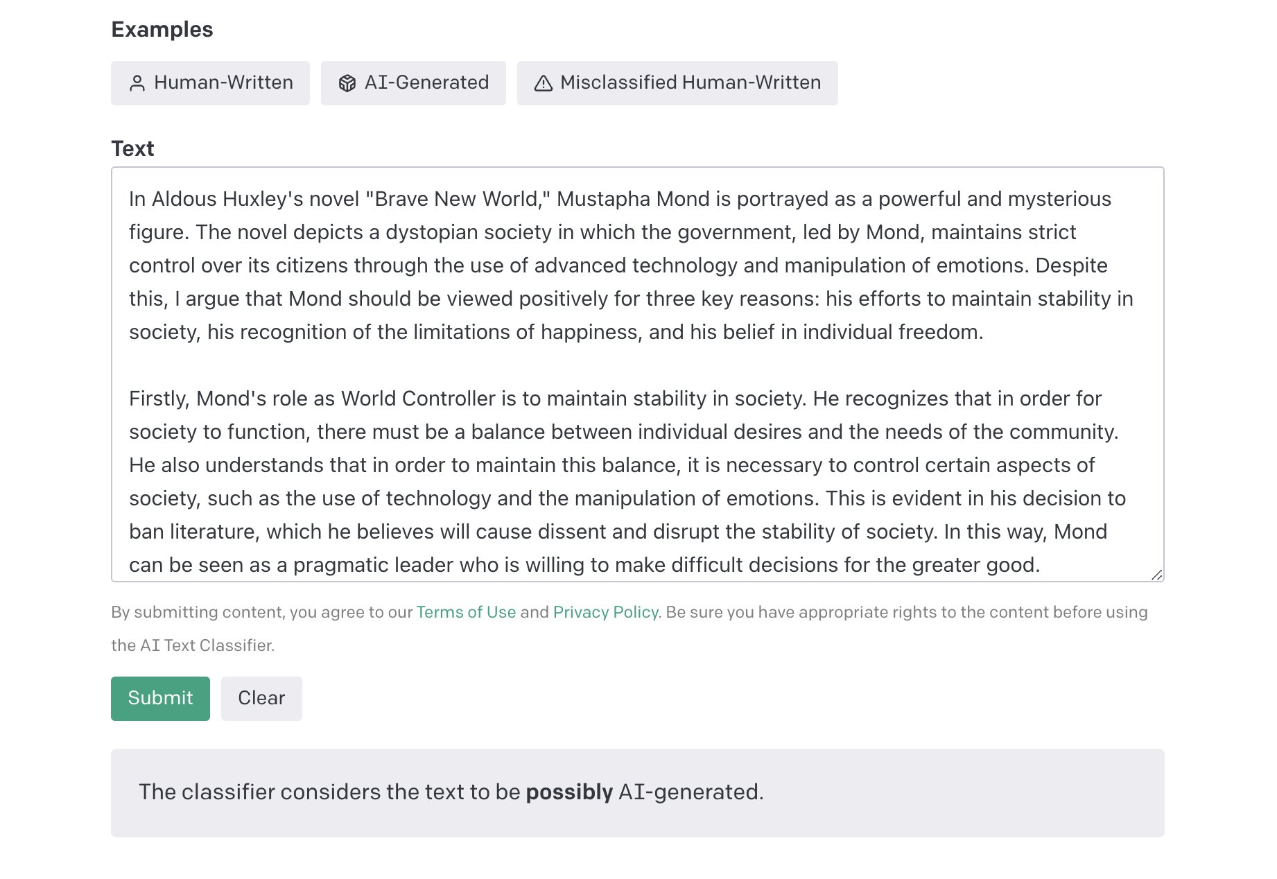 How to fool AI-generated text classifiers in three steps