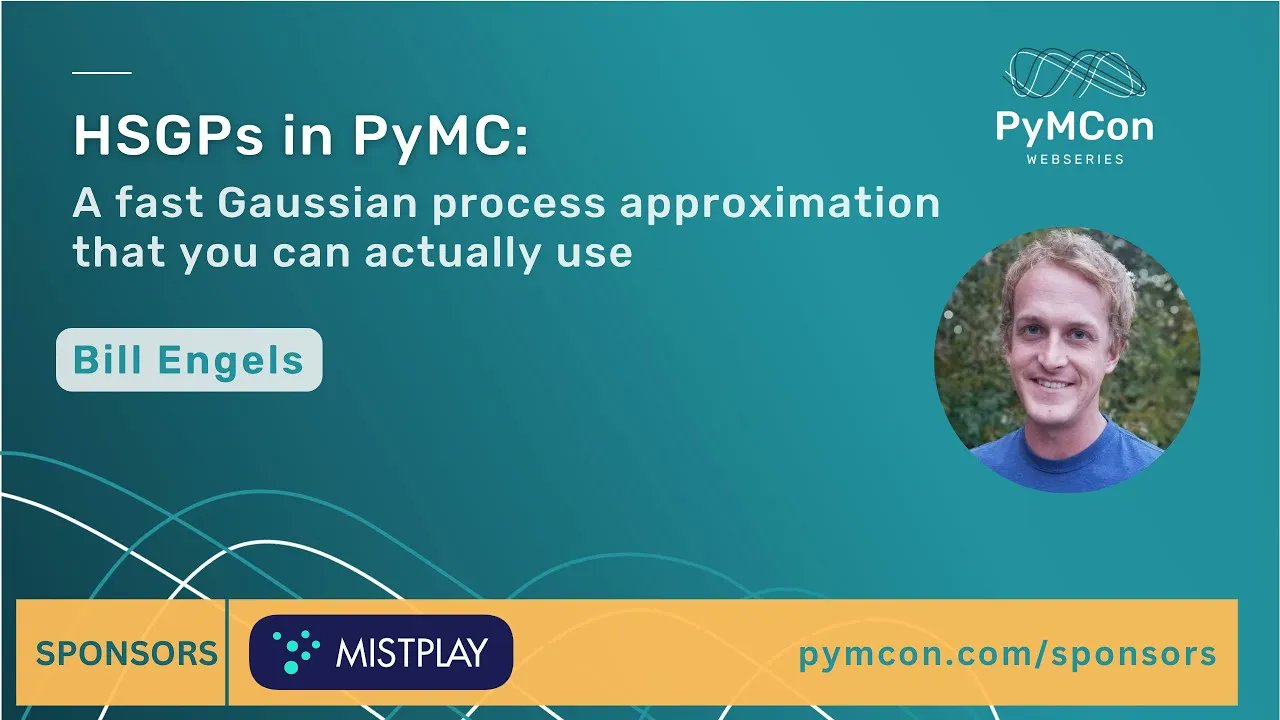 Hilbert Space Gaussian Processes in PyMC Explained
