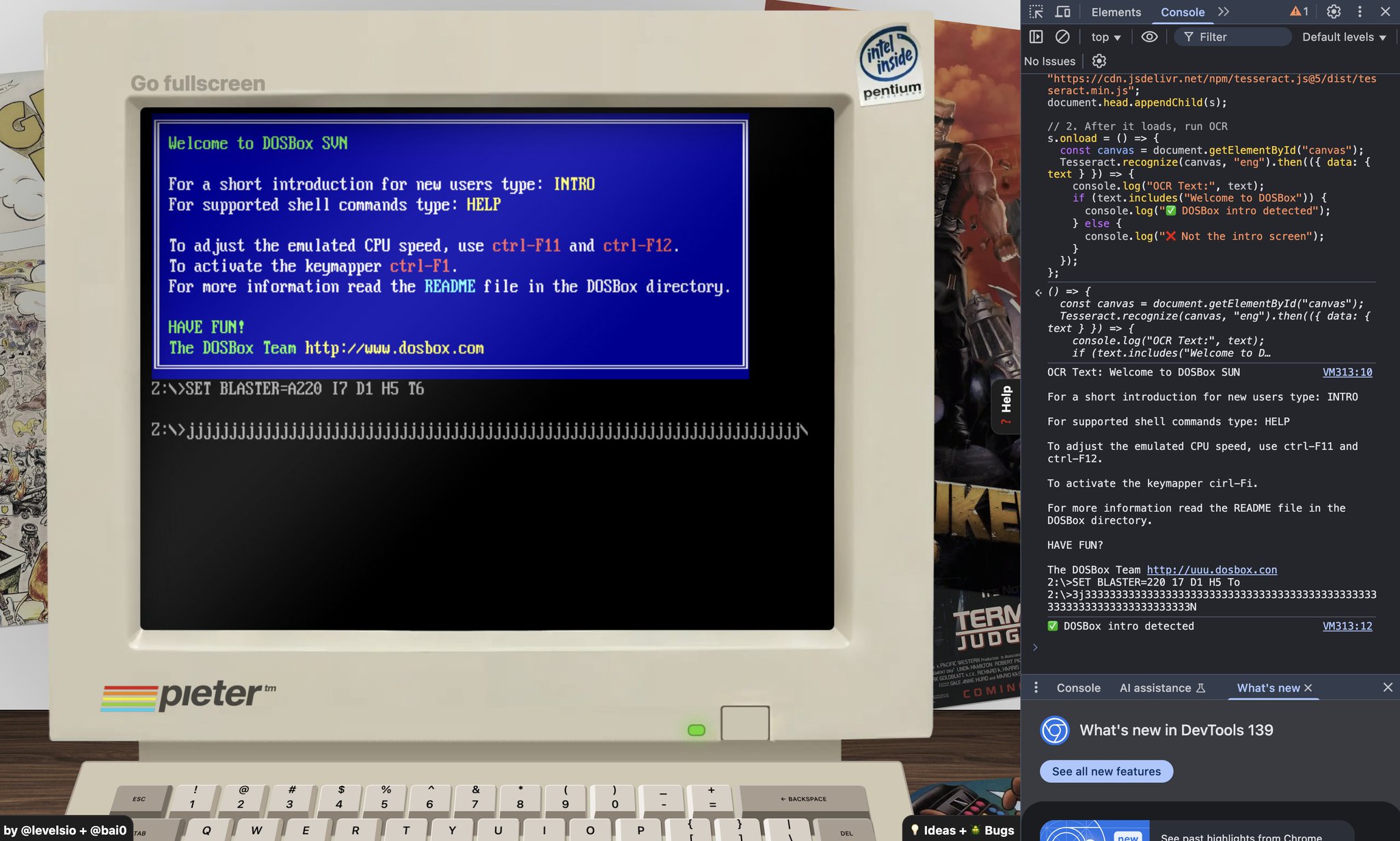 ChatGPT Helps Automate DOSBox Screen Text Recognition