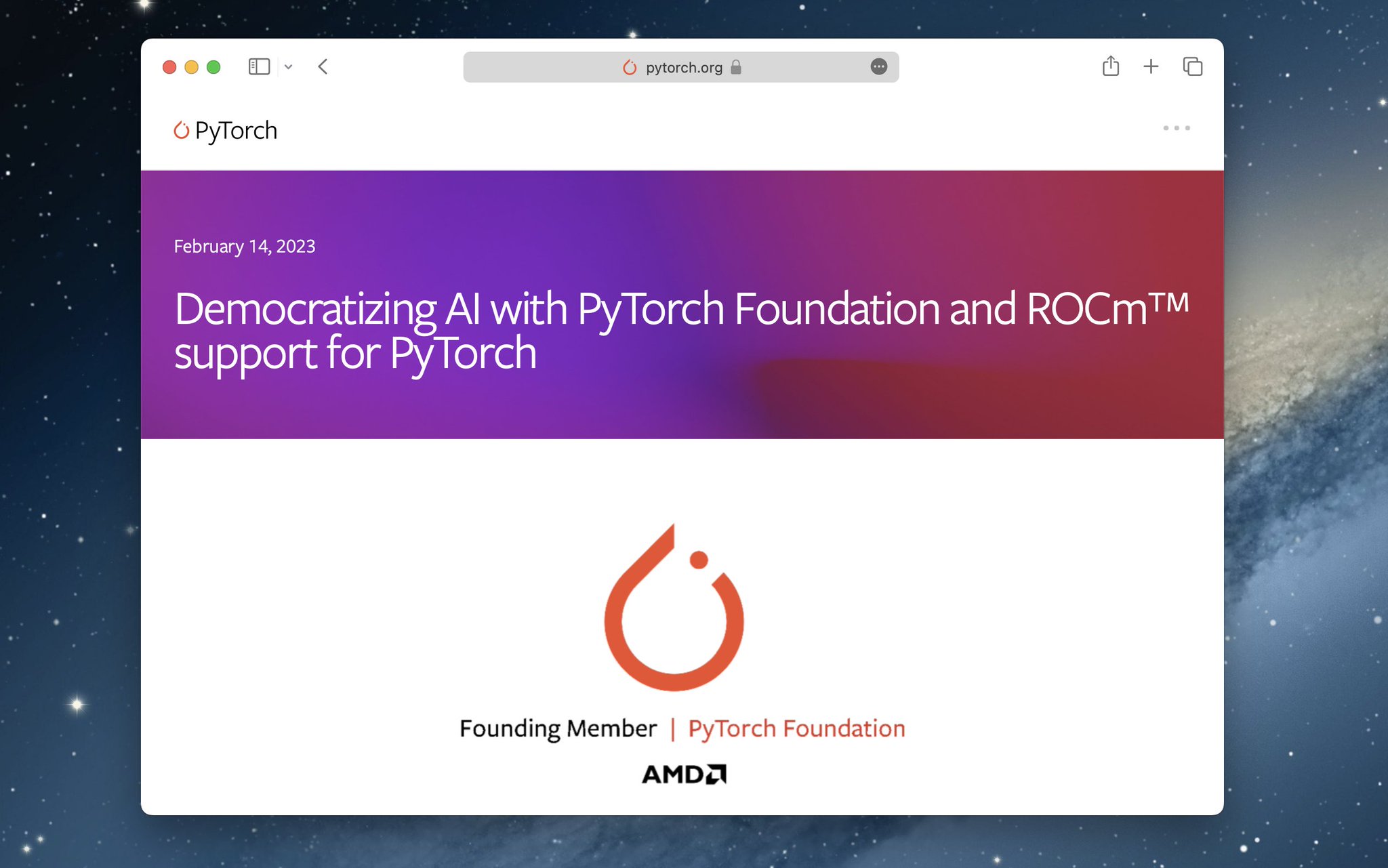 AMD GPU Support in PyTorch Signals Hardware Diversification Future