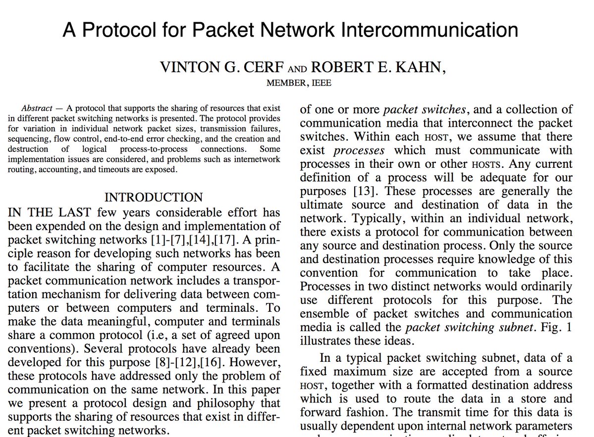 TCP/IP Protocol Birth: Cerf and Kahn’s 1974 Breakthrough