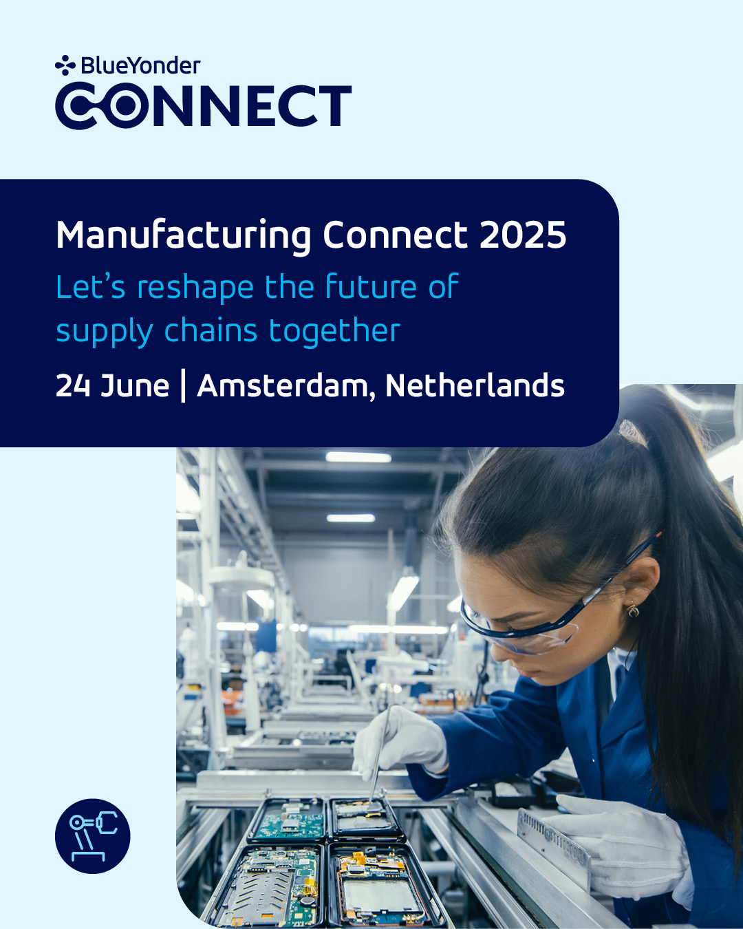 Blue Yonder Manufacturing Connect 2025 Amsterdam June 24