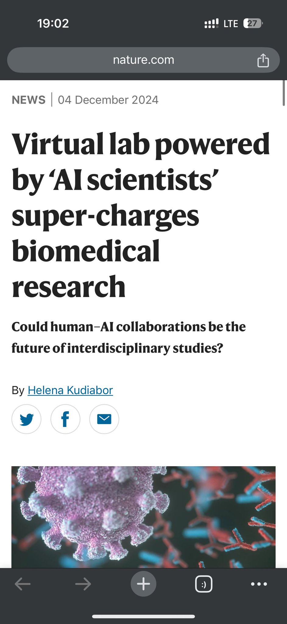 AI Scientists Collaborate in Virtual Laboratory Using LLMs