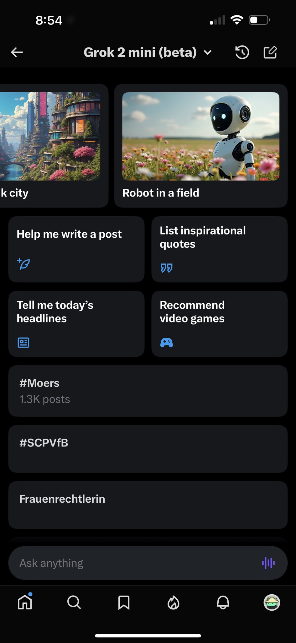 Mobile Grok improves its interaction with images