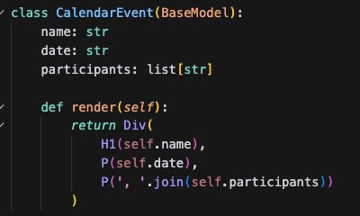 FastHTML Auto-rendering with __ft__ Method