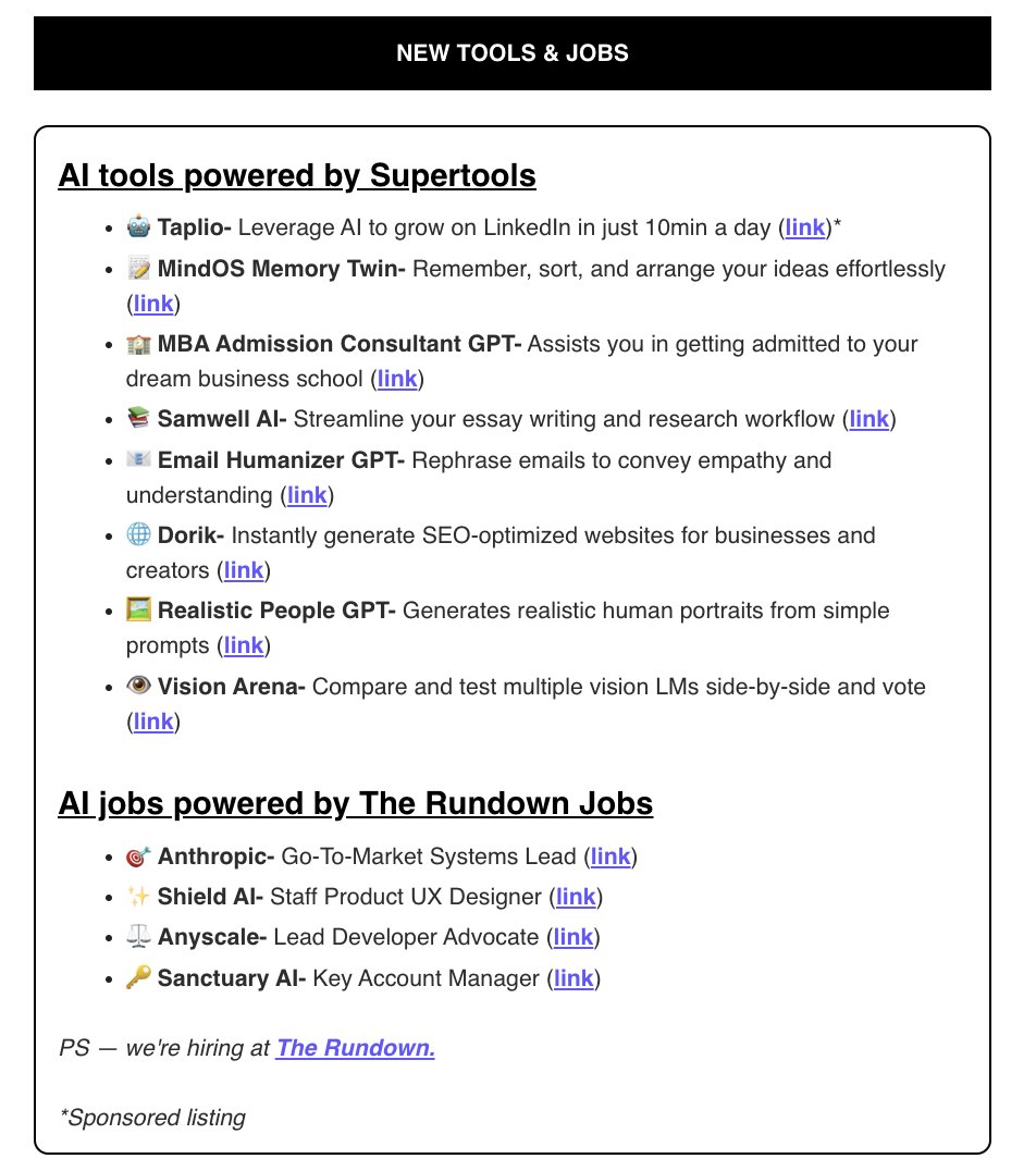 Eight New AI Tools and Four Emerging Job Opportunities