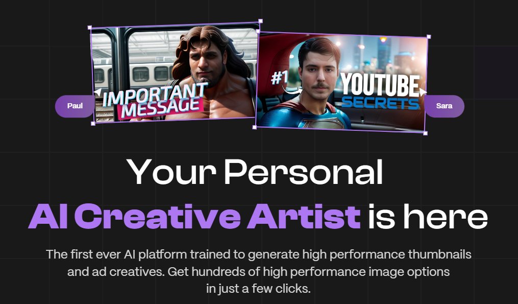 AlphaCTR Launches AI-Powered Thumbnail and Ad Creative Generator