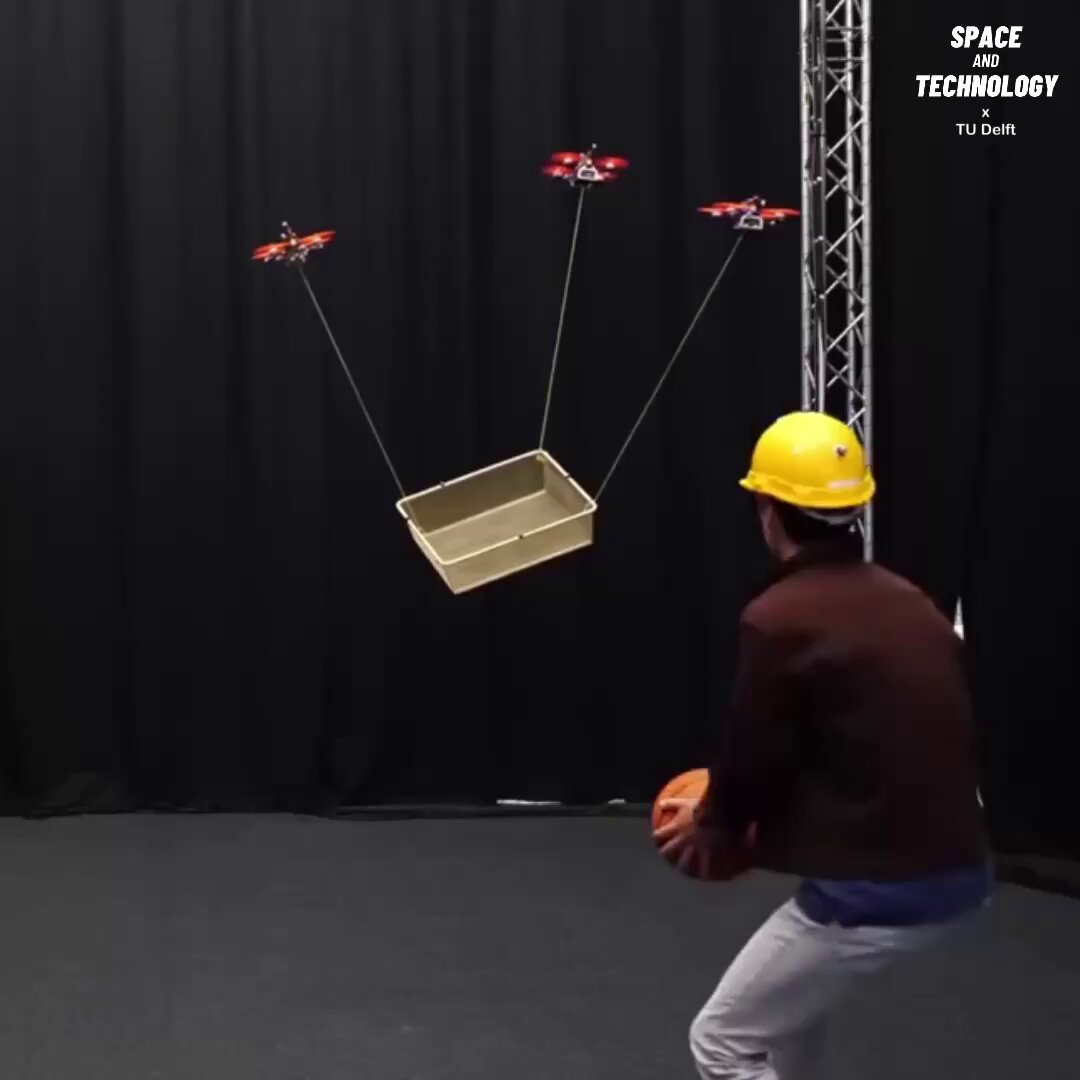 Multi-drone coordination unlocks new transport logistics possibilities