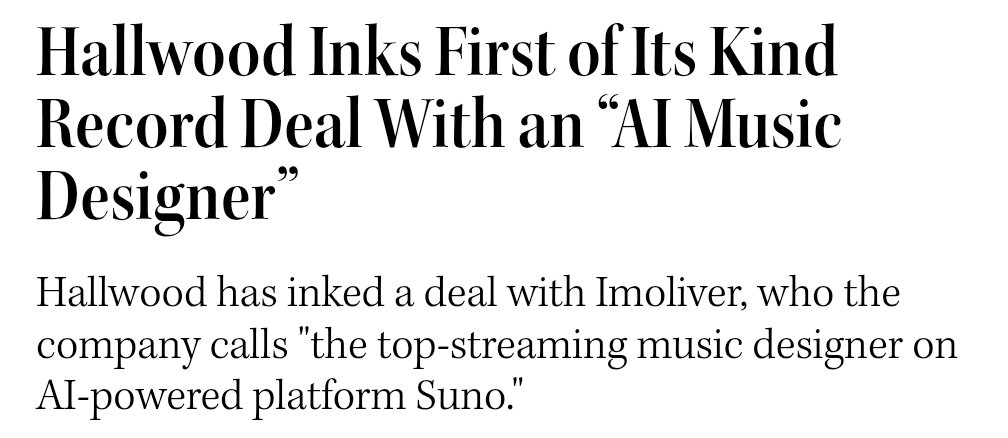 AI Music Goes Mainstream as Major Labels Sign Deals