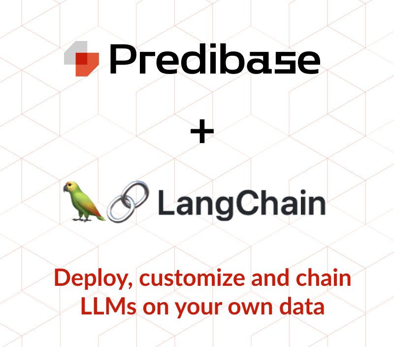 Fine-tuned Open-Source LLMs Integration with LangChain and Predibase