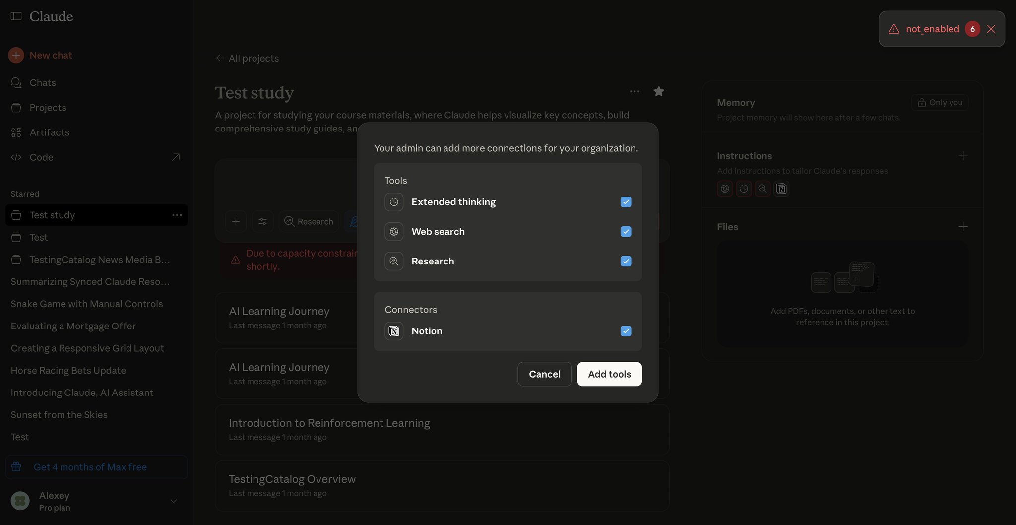 Anthropic’s Project-Level Tool Configuration Settings