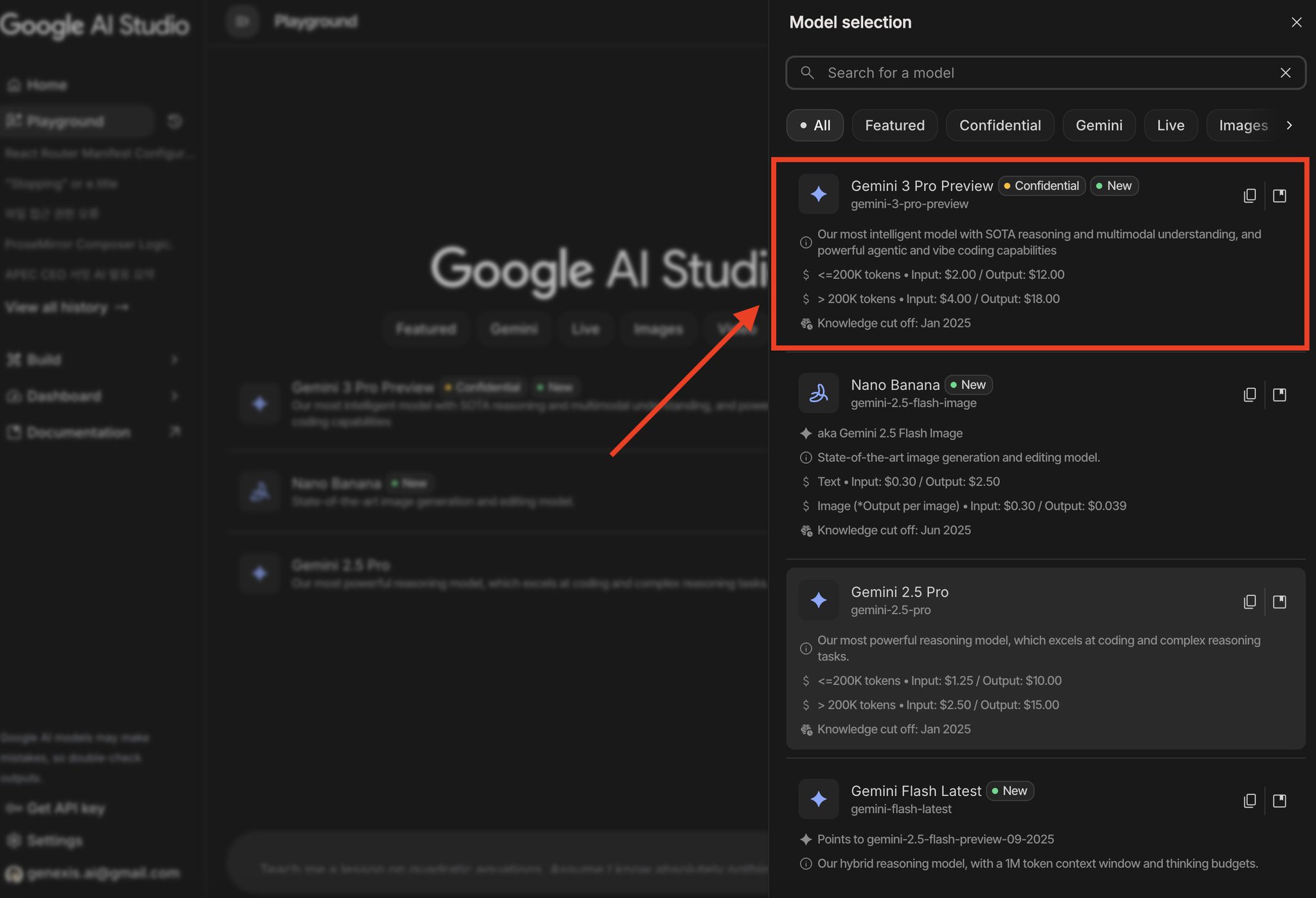 Google Releases AI Studio Gemini 3 Model
