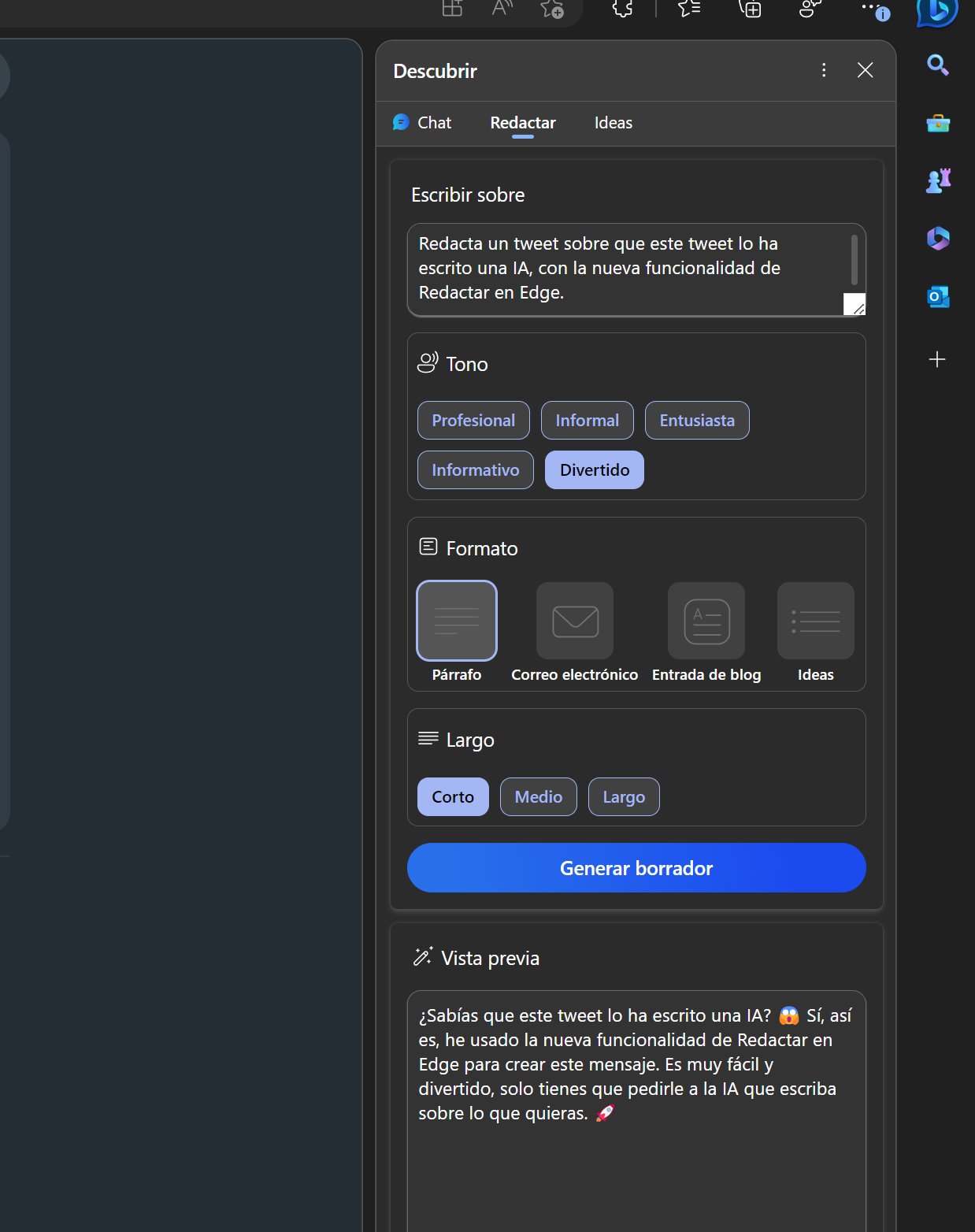 AI Writing Feature in Microsoft Edge Simplifies Content Creation