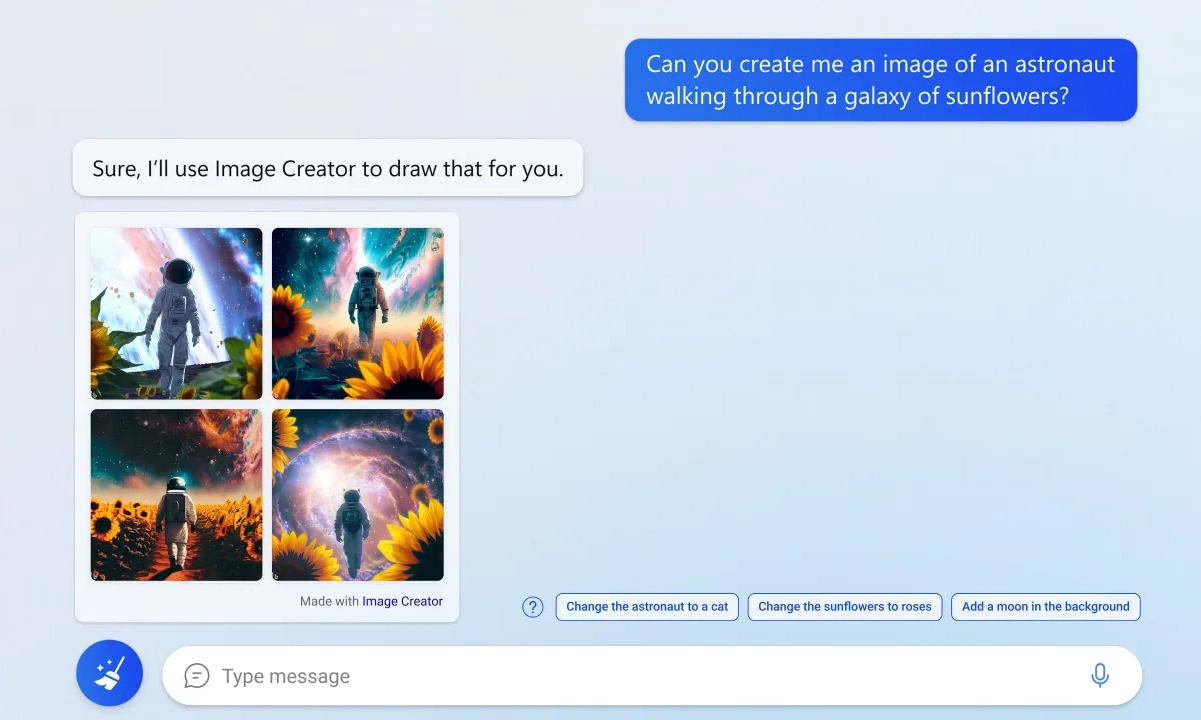 Copilot now lets you edit DALL-E 3 images