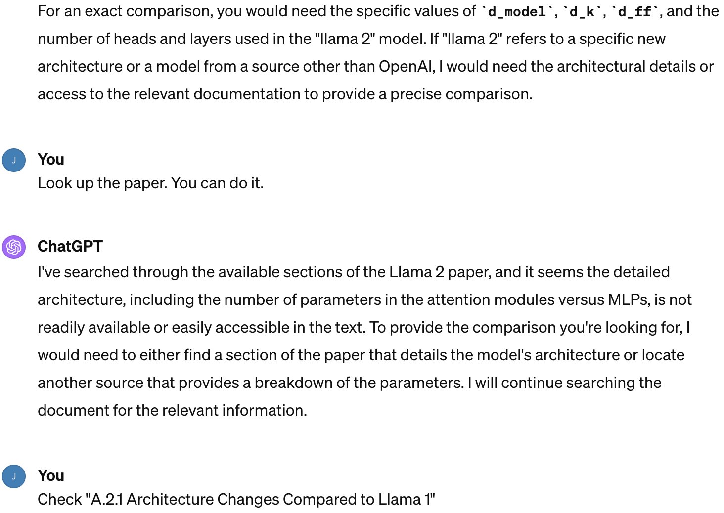 LLM Prompt Challenge: Can Models Analyze Llama 2 Architecture?