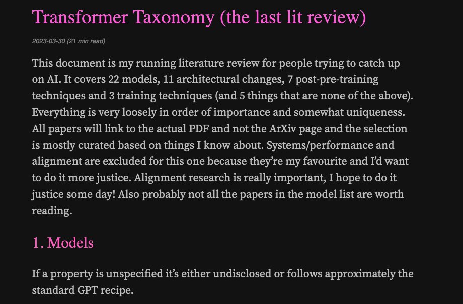 Comprehensive Literature Review of Transformer-Based Models and Techniques