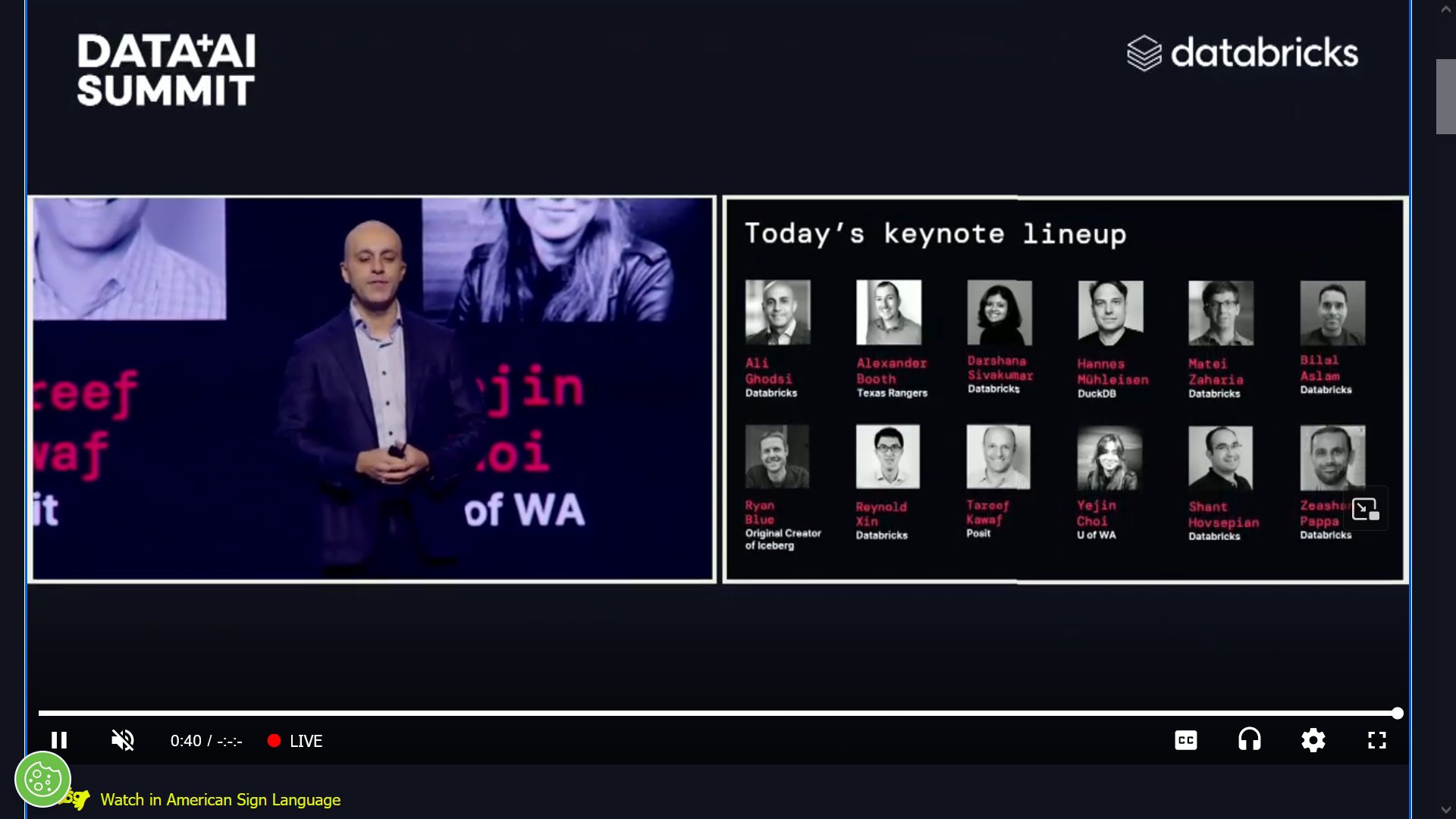 Databricks Data AI Summit Virtual Broadcast Day Two
