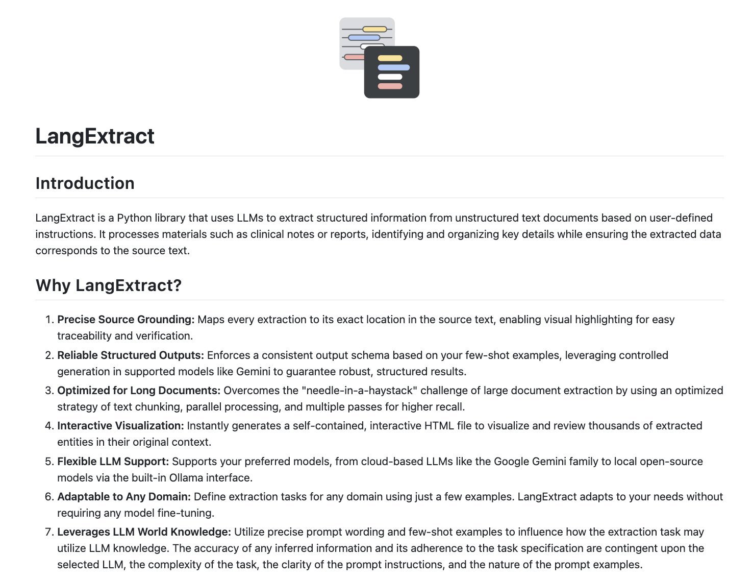Google Releases LangExtract Open Source Python Library