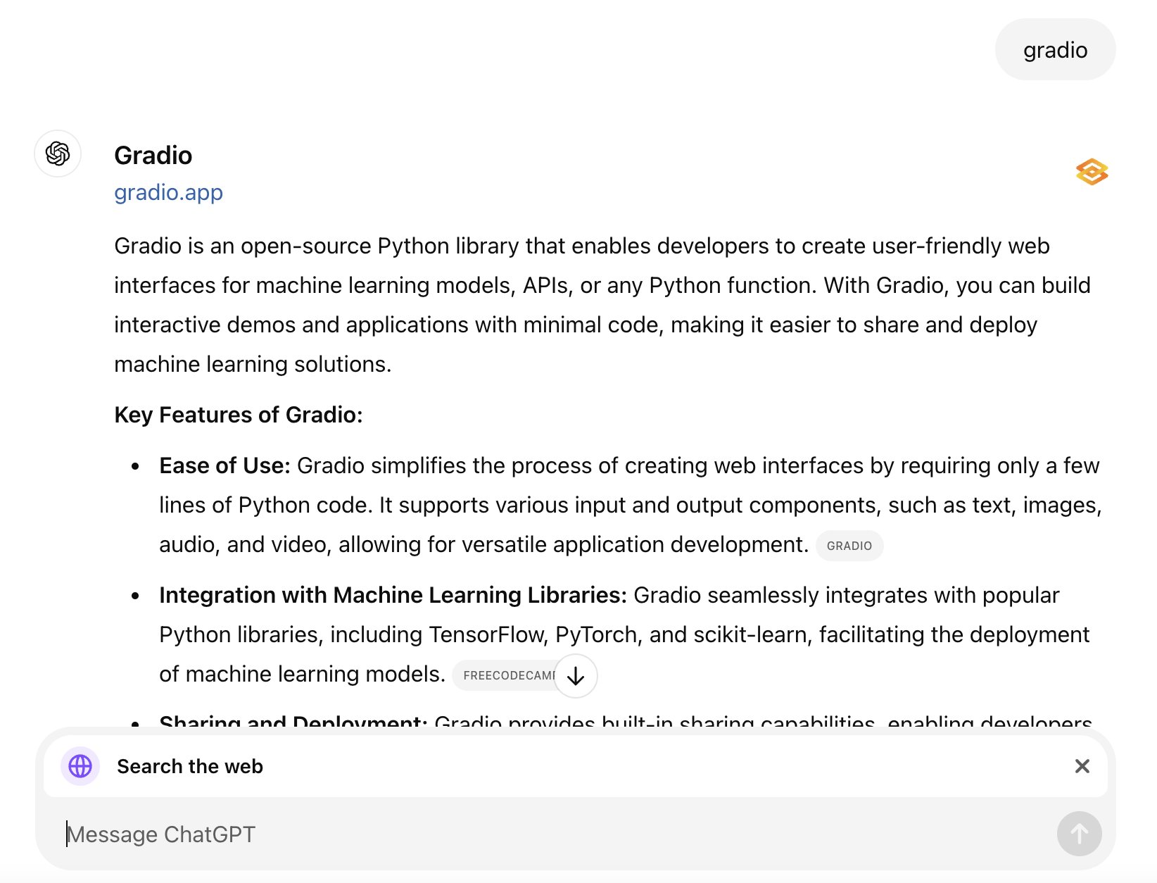 ChatGPT Search Feature Now Available to Users
