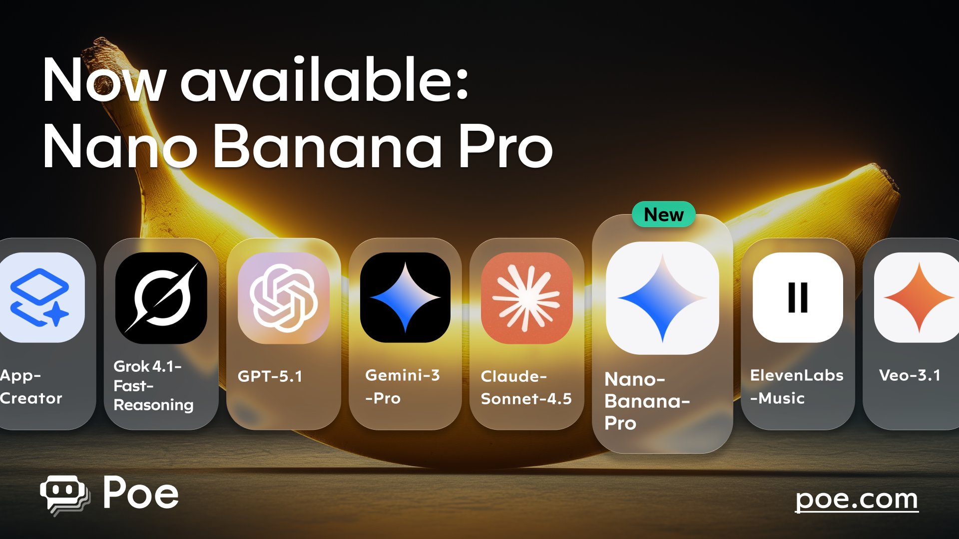 Nano Banana Pro Gemini 3 Now Available on Poe