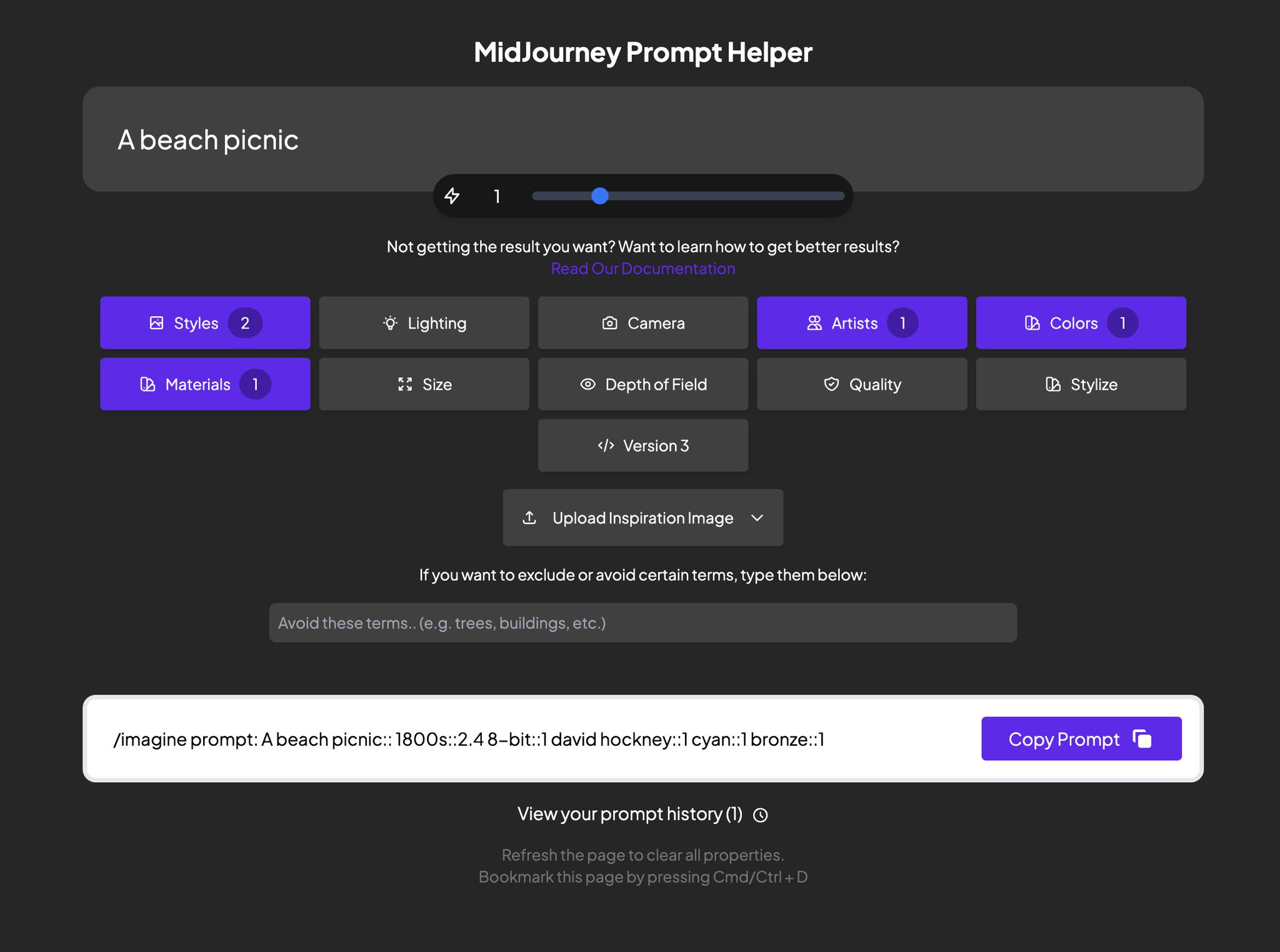 MidJourney Prompt Helper: Refine and Generate Prompts
