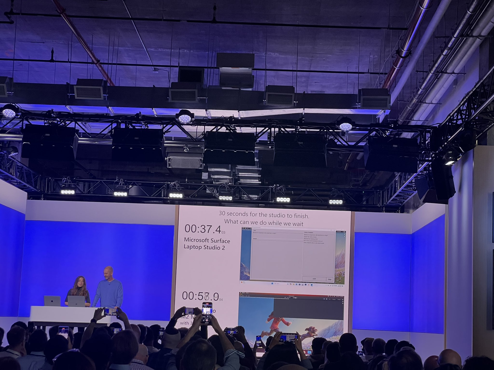 Surface Laptop Studio 2 beats MacBook Pro M2 Max in GPU race