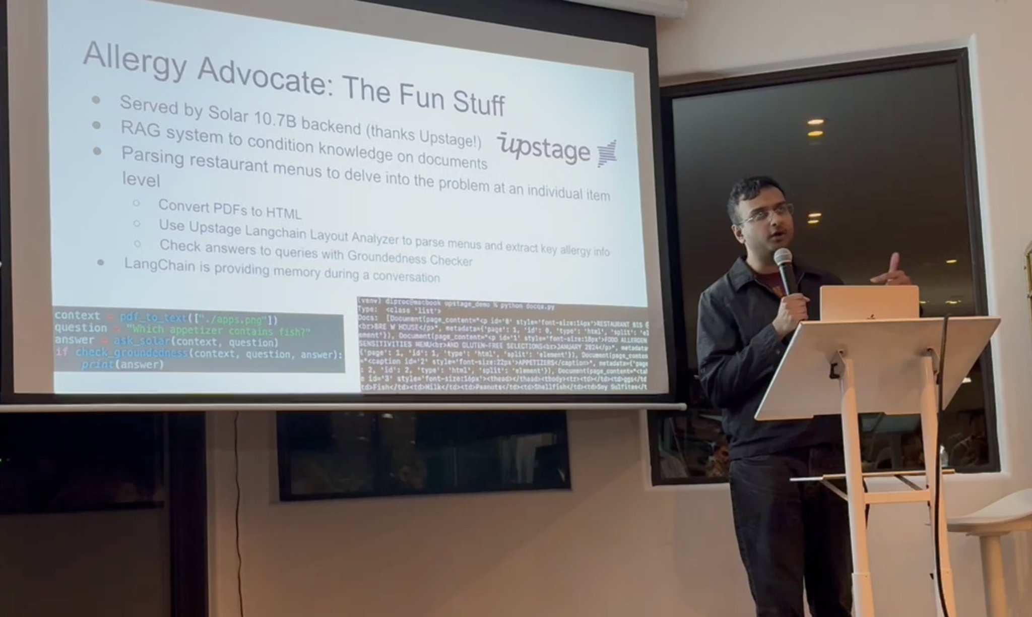 Upstage LLM Stack Powers AGI House Hackathon Projects