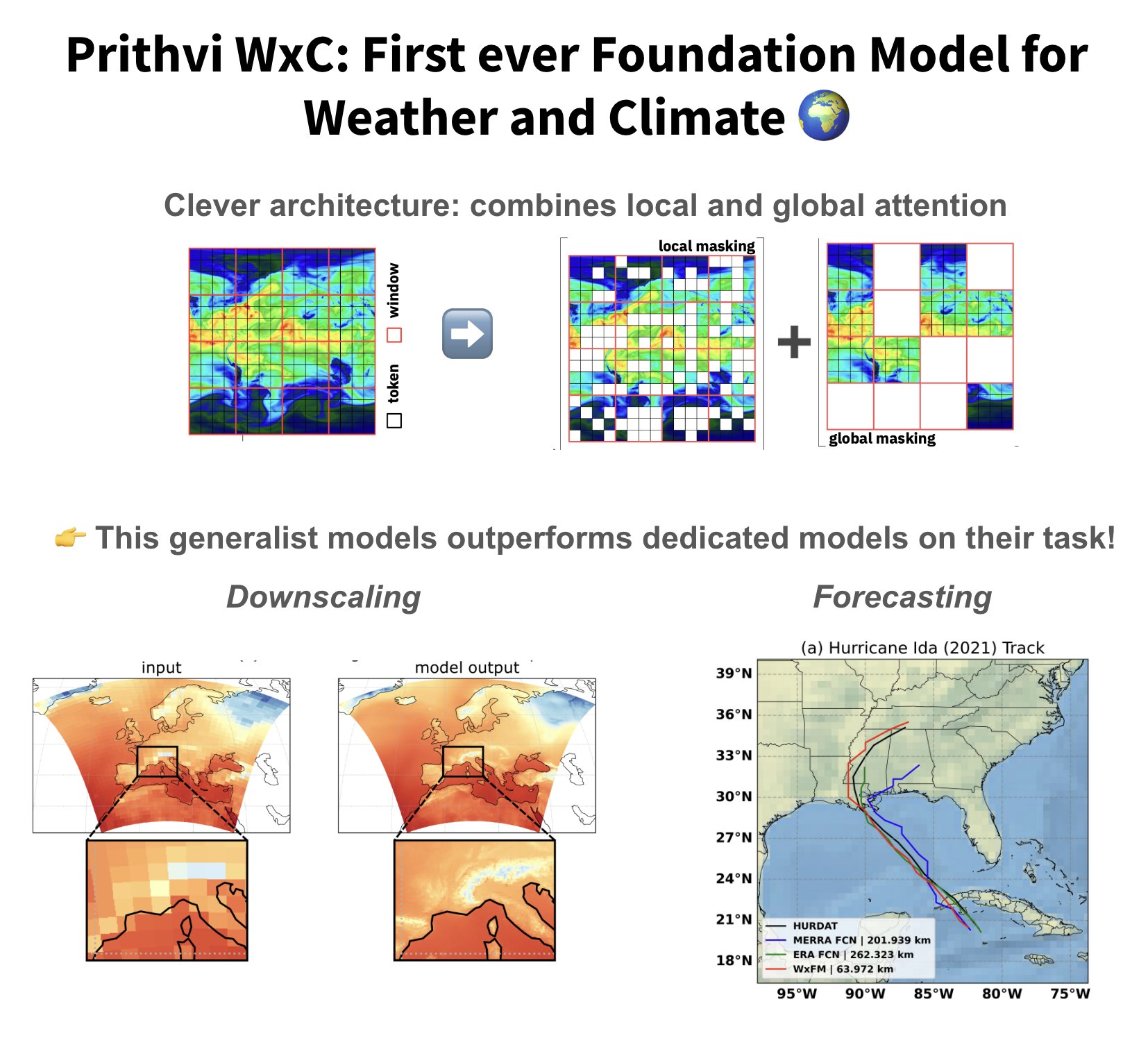 First Foundation Weather Model Prithvi WxC Enables Life-Saving Predictions