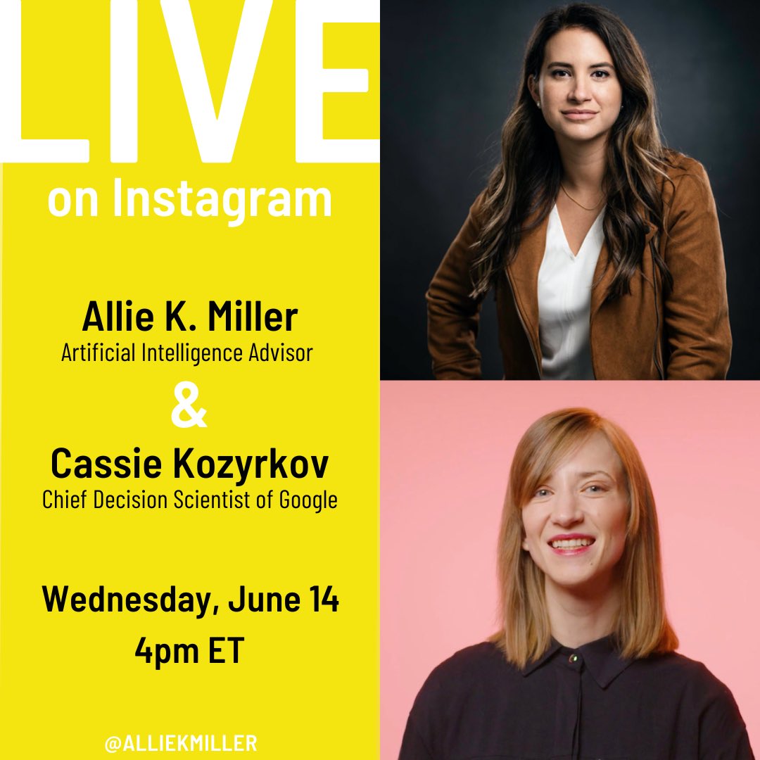 Google Chief Decision Scientist Discusses AI on Instagram Live