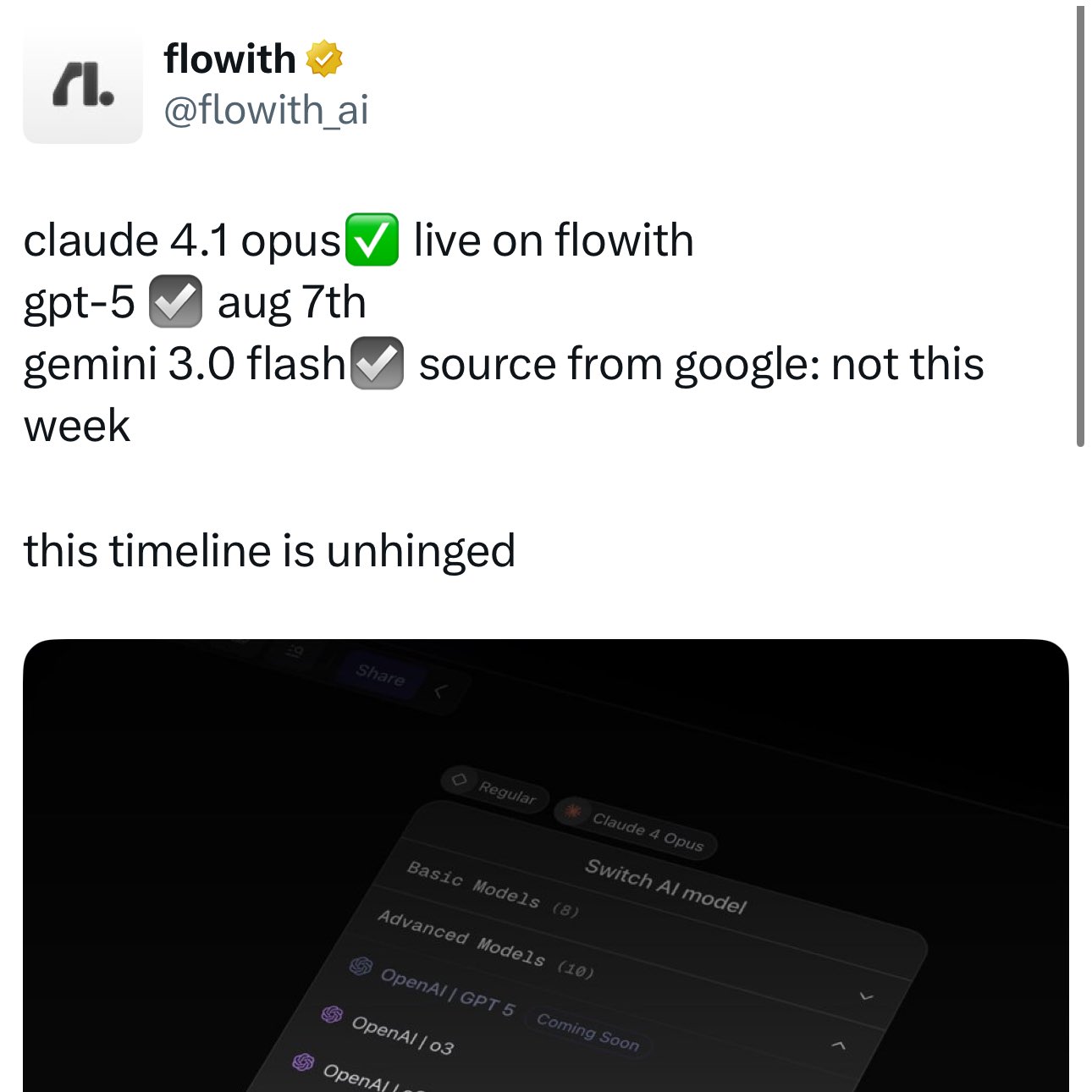 GPT-5 Release Date Confirmed for August 7, Gemini 3.0 Teased