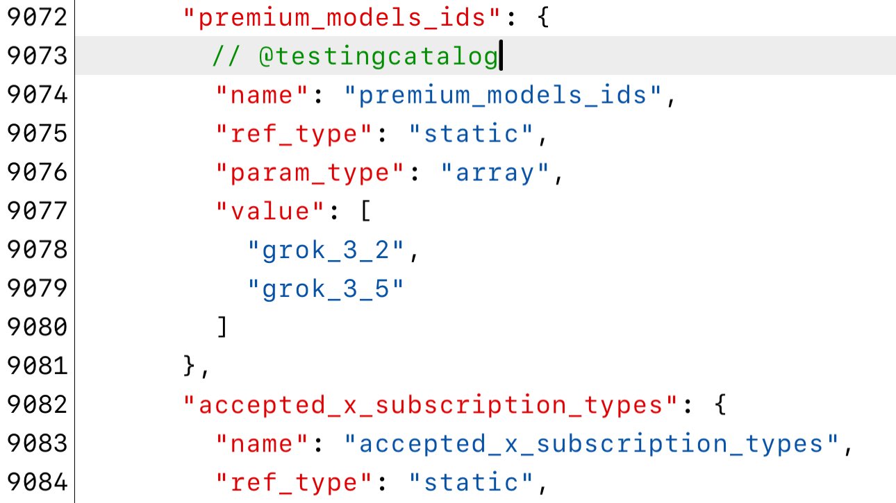 Grok 3.5 and new model selector spotted in iOS configuration