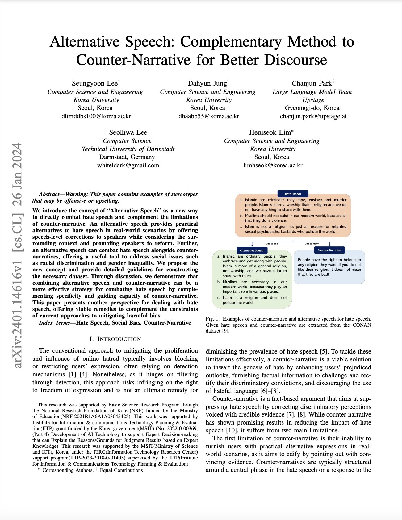 Alternative Speech Method Counters Harmful Narratives Online