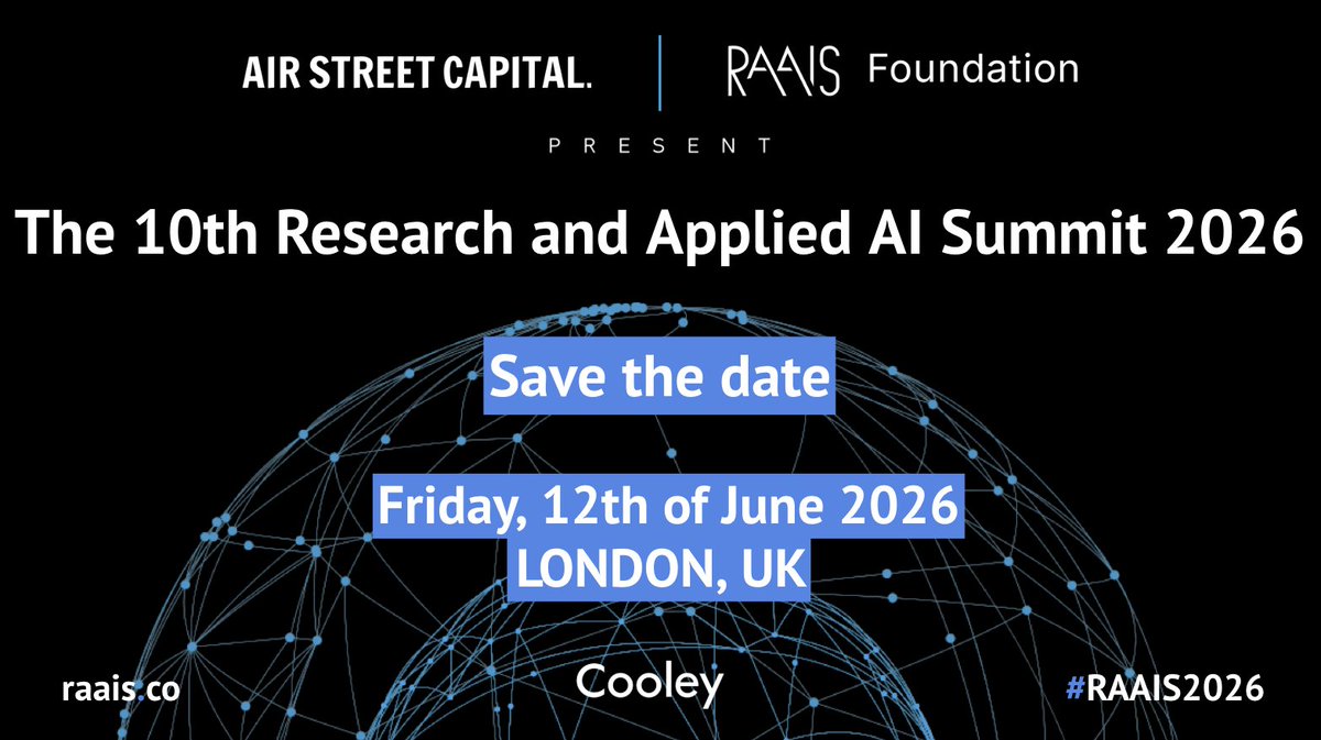 10th Annual Research and Applied AI Summit London June 2026
