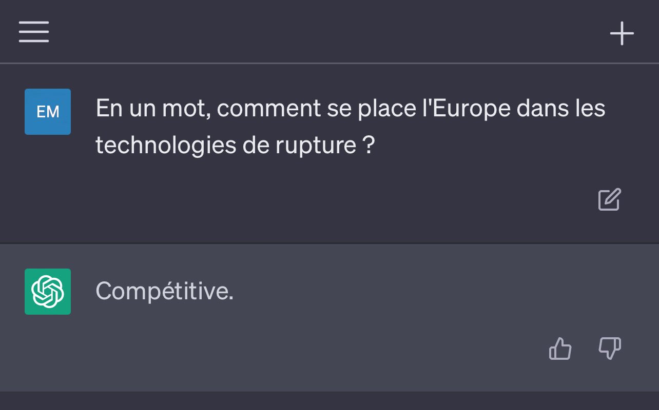 Macron Should Use GPT4 Not ChatGPT3 French Leader