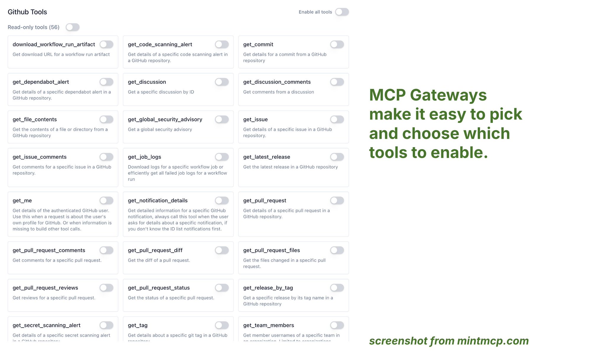 MCP Gateways Enable Tool Management and Settings Persistence