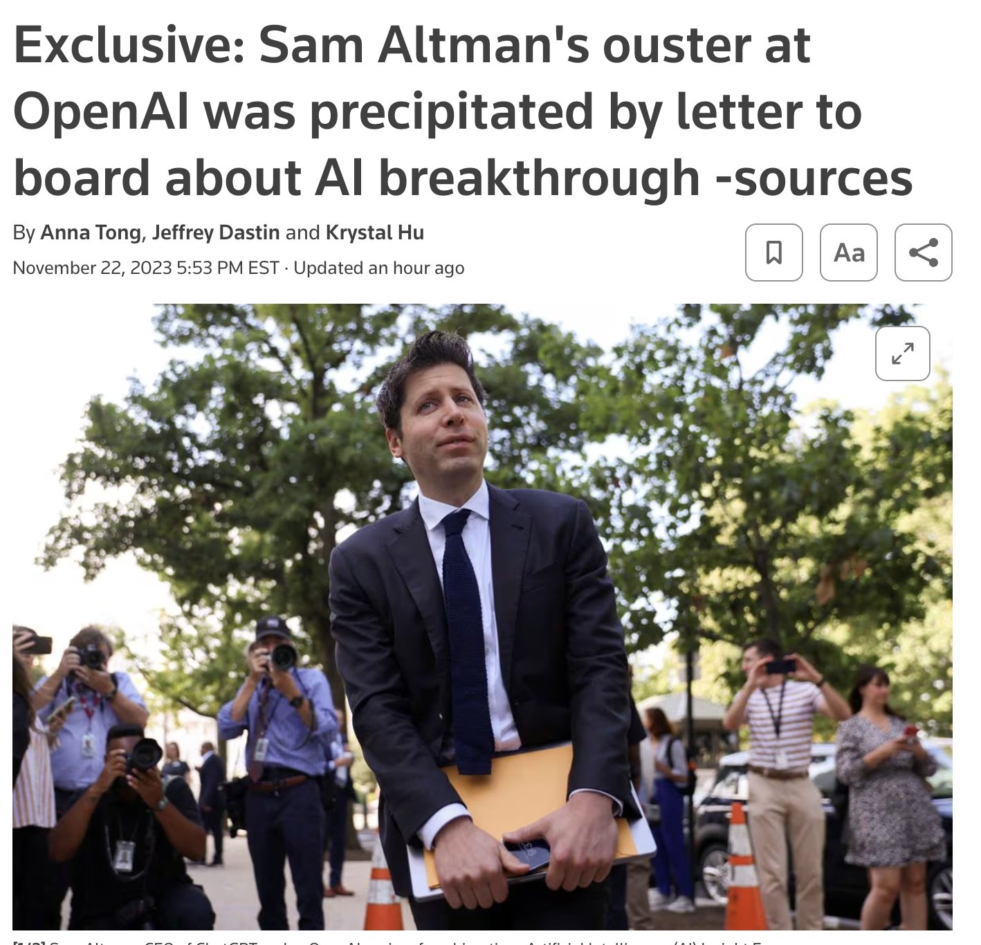 OpenAI Q* Breakthrough Leaked Amid Safety Concerns