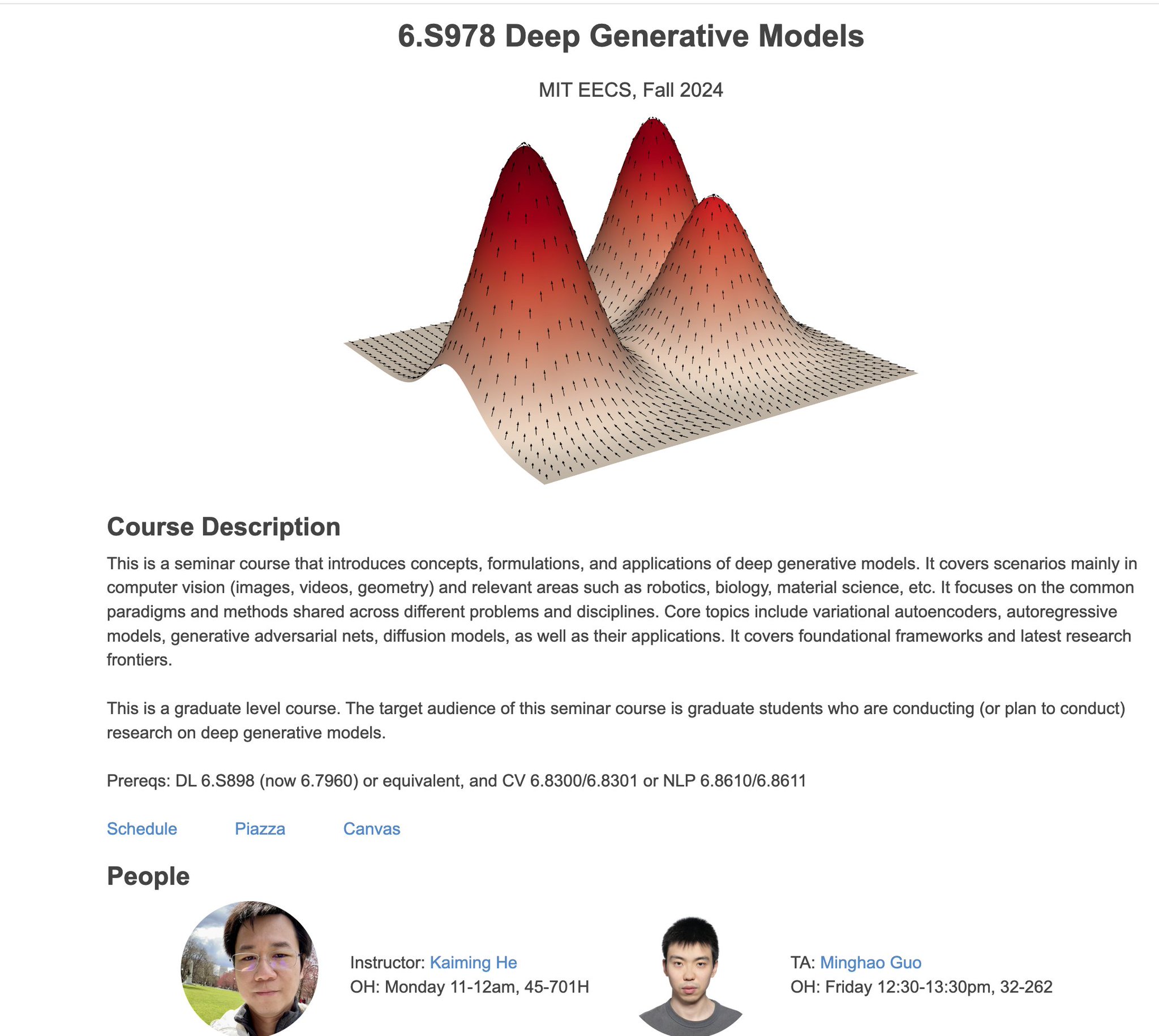 MIT Introduces Deep Generative Models Class 6.S978