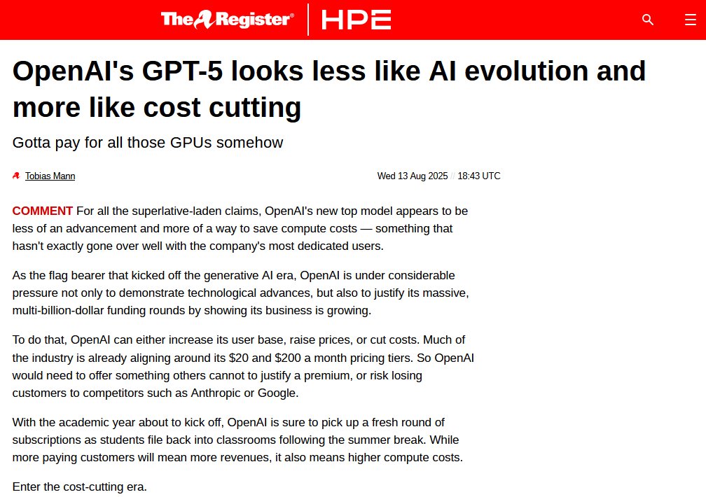 OpenAI’s GPT-5 cost-cutting strategy revealed through ChatGPT metrics