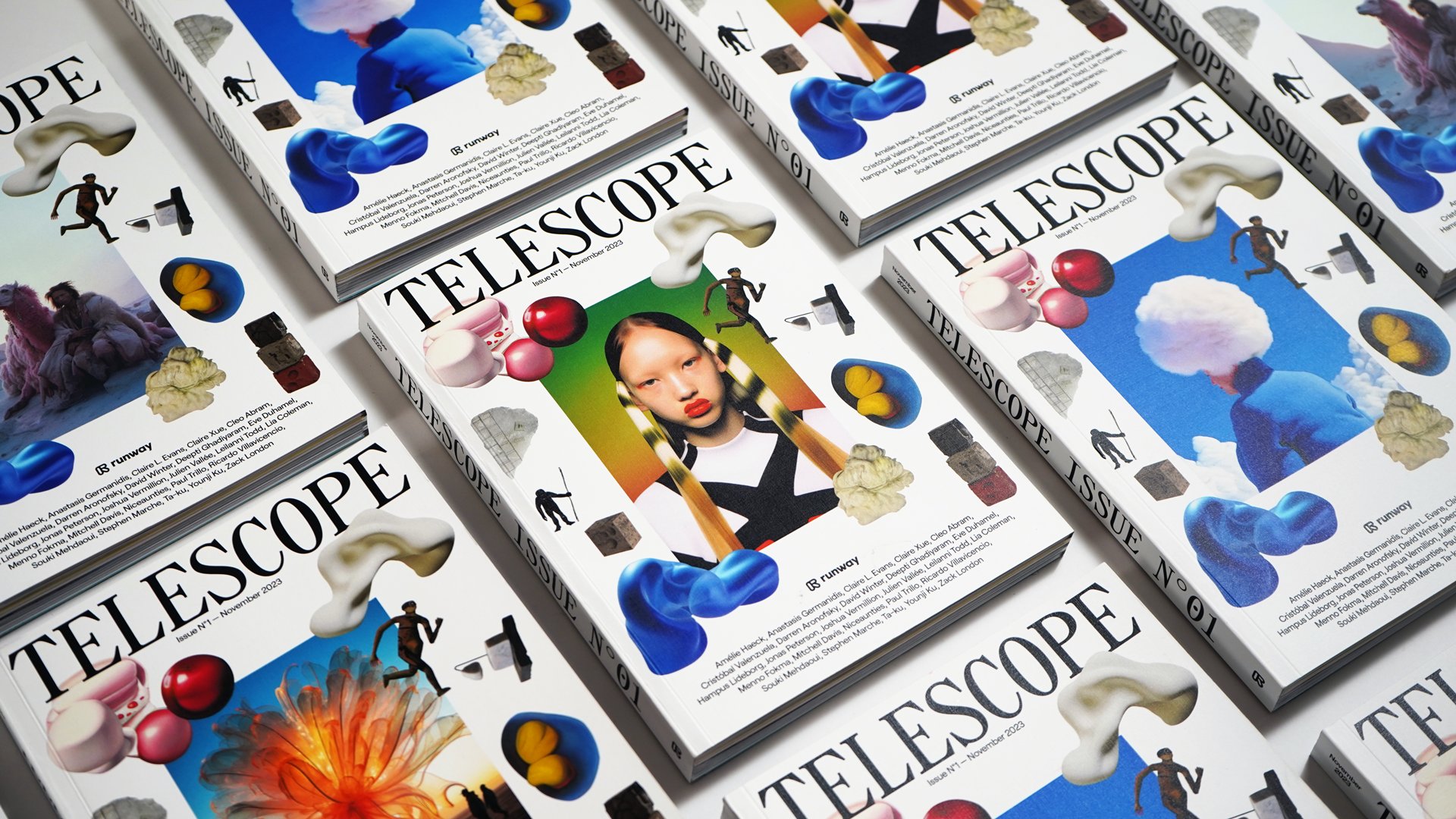 TELESCOPE Magazine Issue 1 explores art technology and human creativity