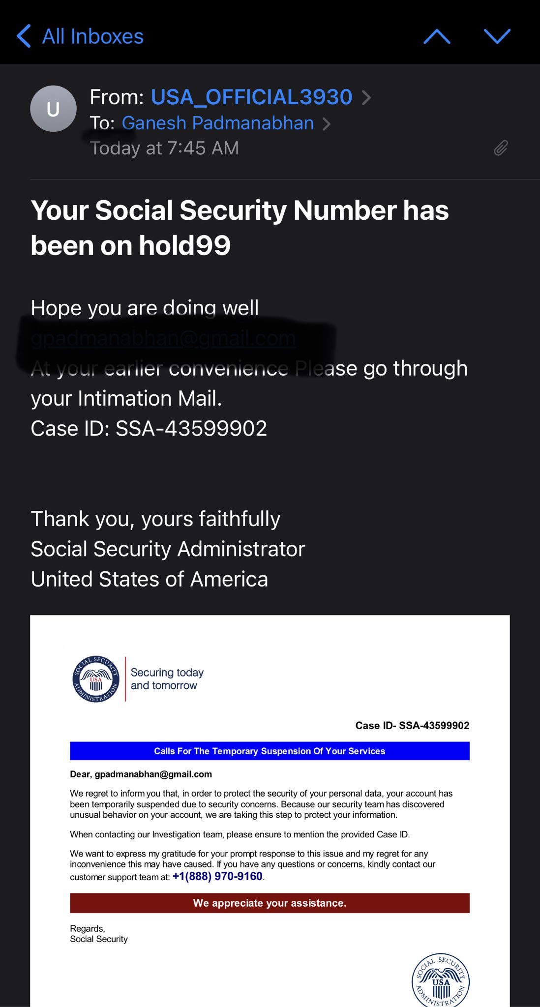 Official Spammers and Generative AI Challenges