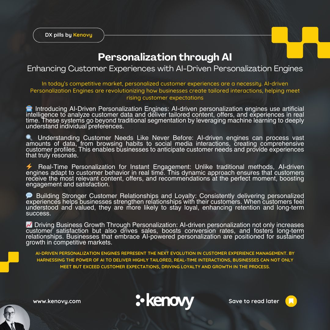 AI-Driven Personalization Engines Transform Customer Experiences