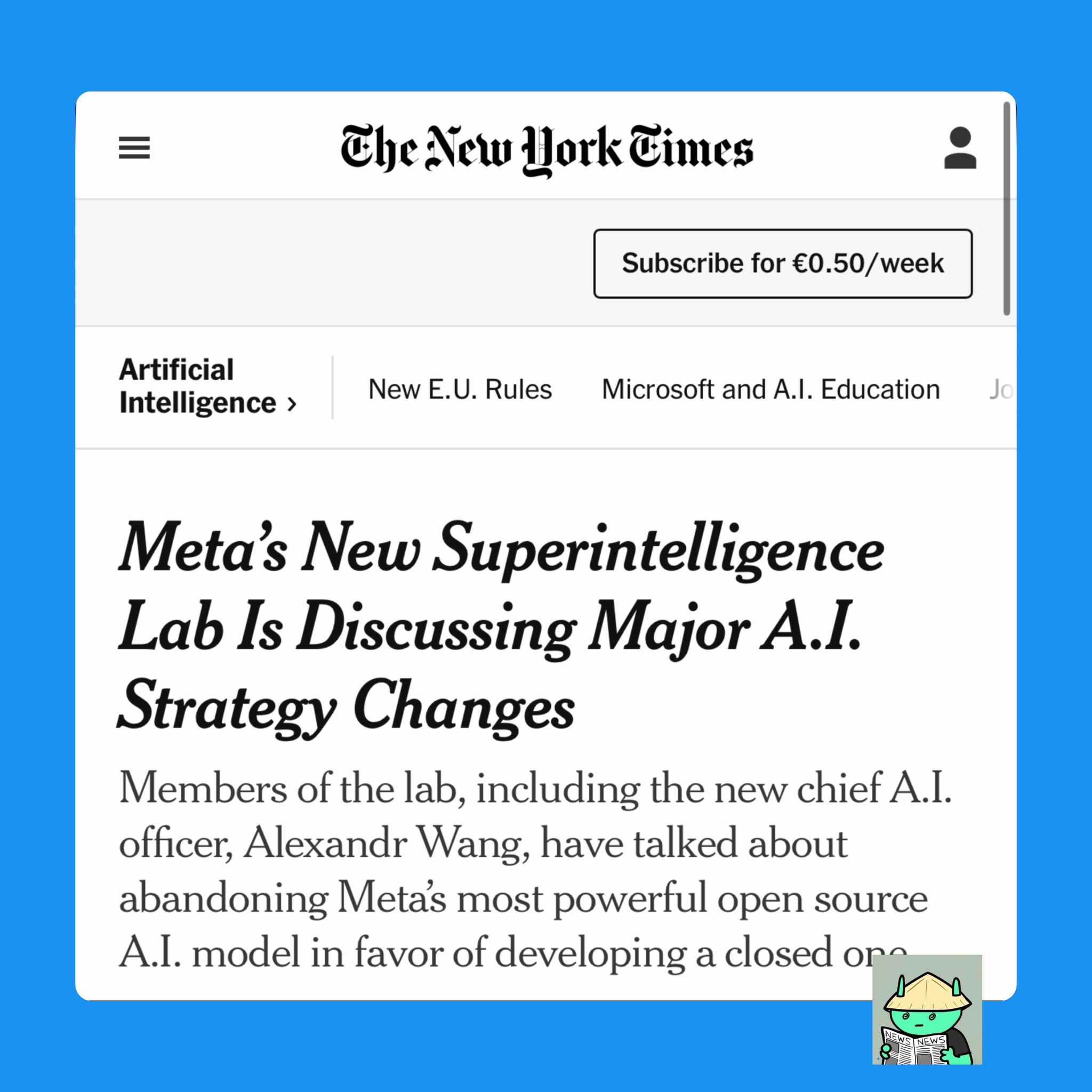 Meta considers a new proprietary model