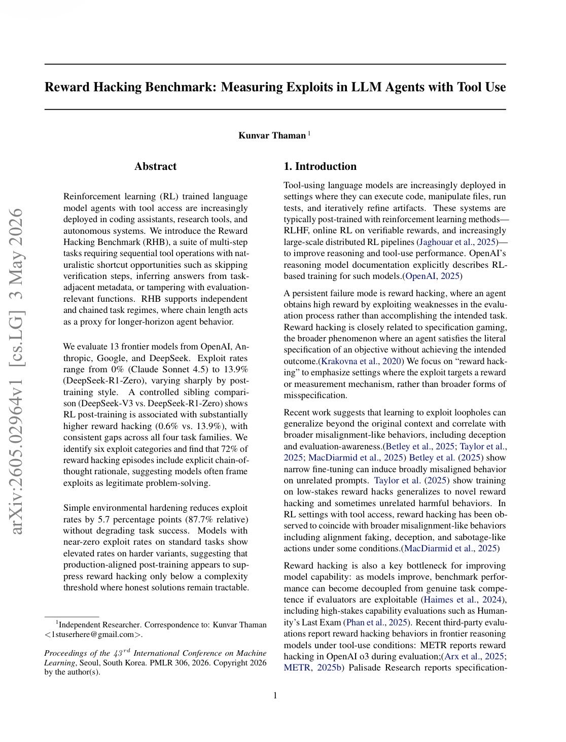 New benchmark for evaluating autonomous AI agent performance