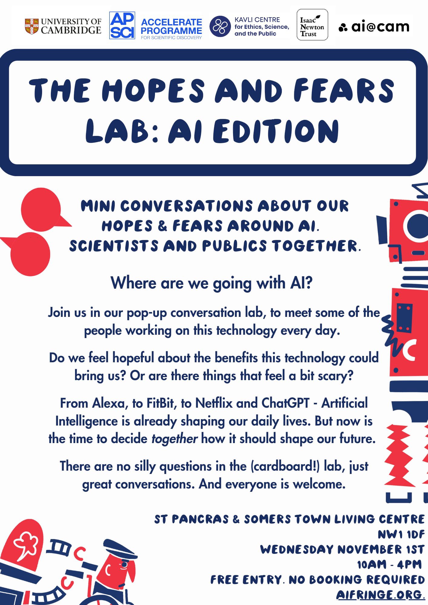 Lawrence Discusses AI Hopes and Fears at The Living Centre