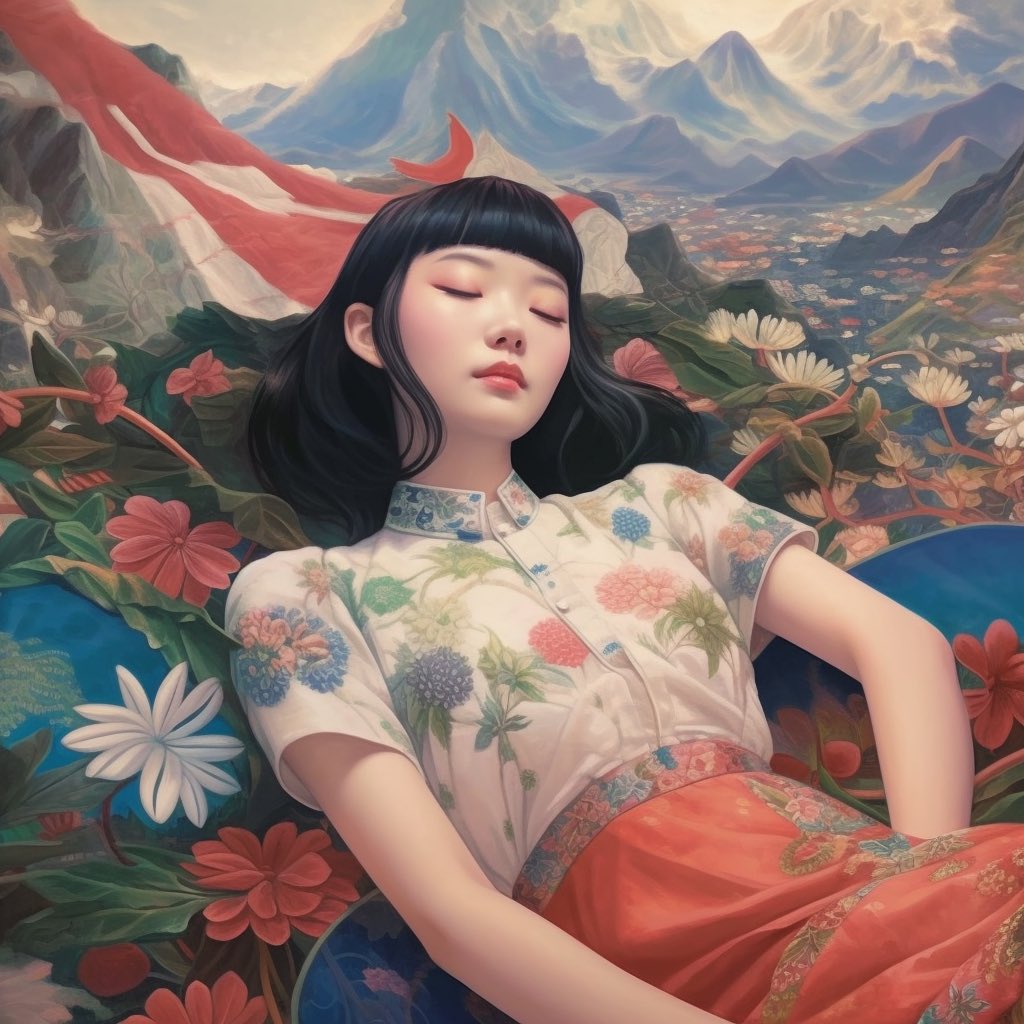 Dreaming of Taiwan with Midjourney AI Art Generation