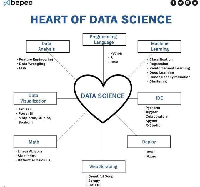 The Heart of Data Science: Machine Learning and Technology