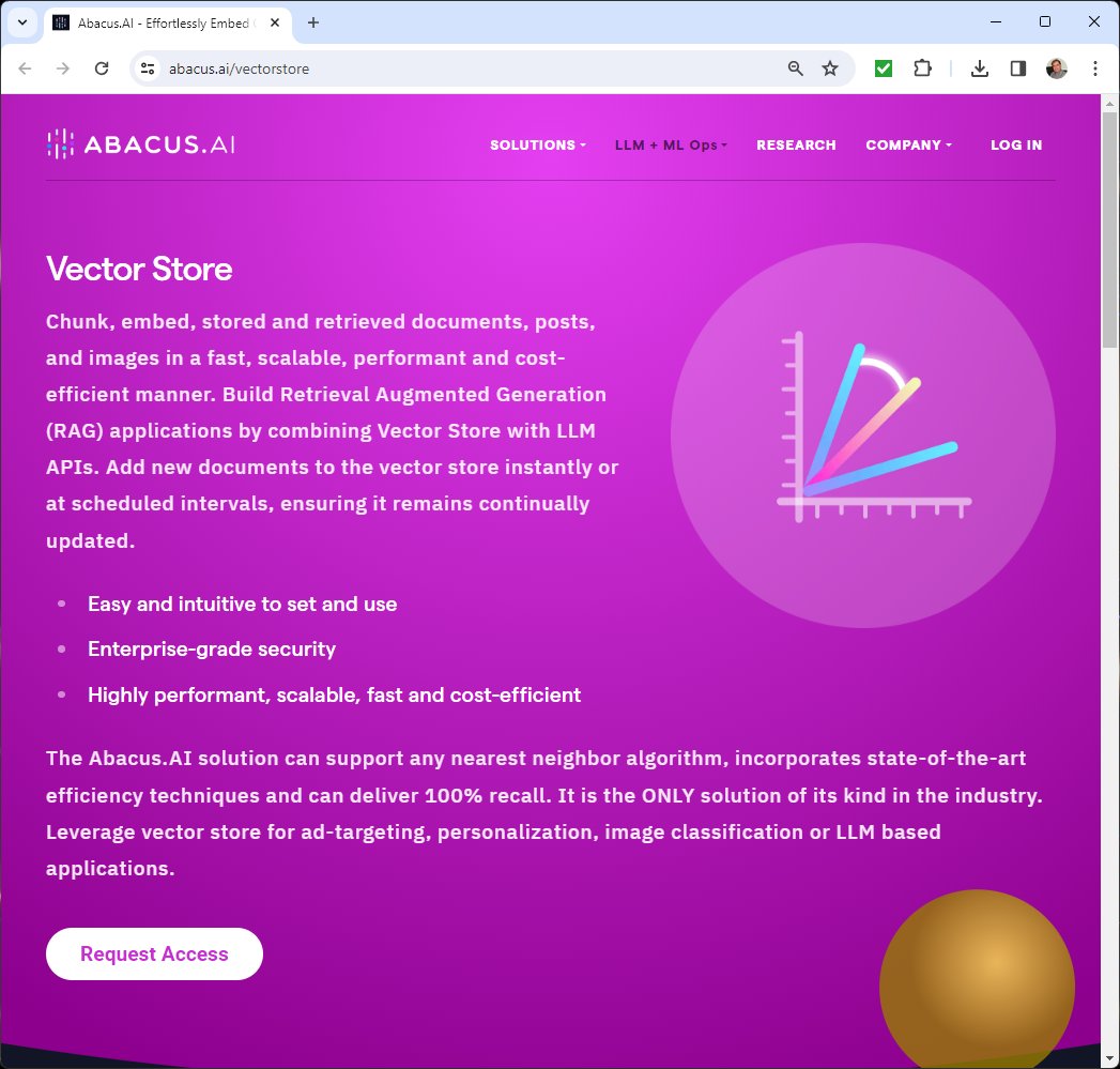 Vector Matching Engine outperforms QBE for fast similarity search