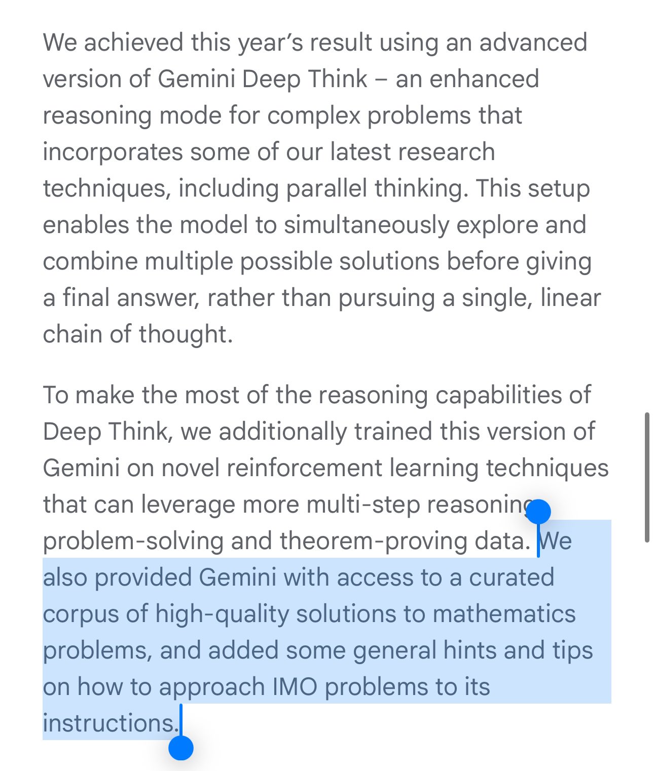 OpenAI’s General Approach Versus Google’s Competition-Specific Strategy
